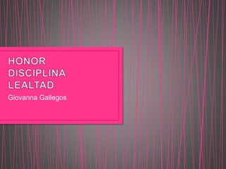 Giovanna Gallegos
 