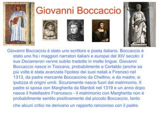 Giovanni Boccaccio ,[object Object]