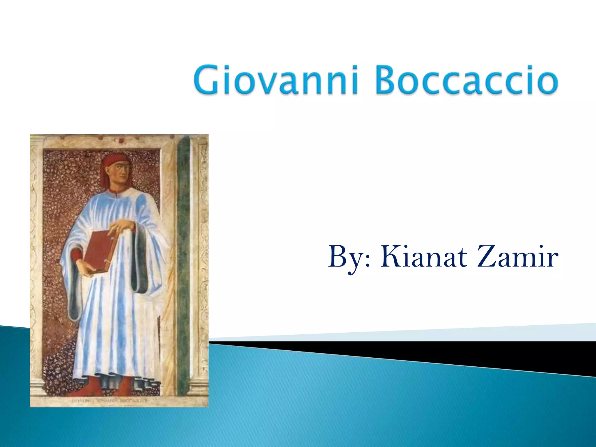Giovanni boccaccio | PPT