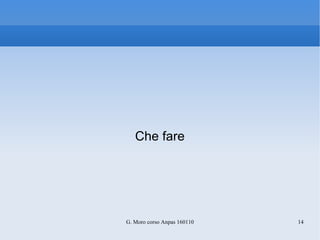 Che fare 