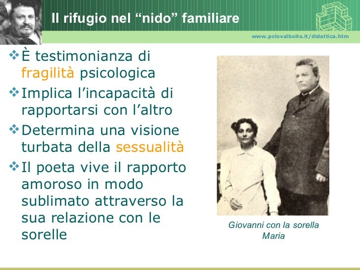 La Sorella Prediletta Di Giovanni Pascoli