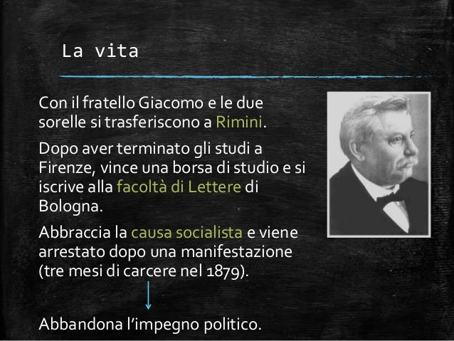 Giovanni Pascoli Fratelli E Sorelle