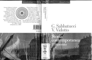 Giovanni Sabbatucci, Vittorio Vidotto - Storia contemporanea. L'ottocento - Laterza 2010.pdf