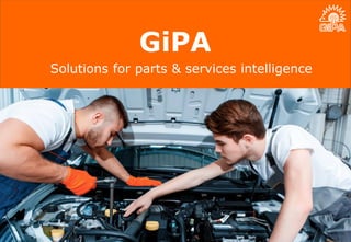 Copyright GiPA GmbH 1
GiPA
 Solutions for parts & services intelligence
 
