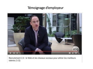 Témoignage d’employeur
 