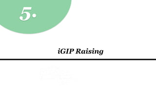 5.
iGIP Raising
 