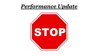 Performance Update
 