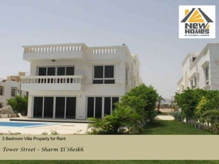 3 Bedroom Villa Property for Rent Tower Street – Sharm El Sheikh 