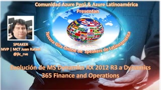 Evolución de MS Dynamics AX 2012 R3 a Dynamics 365 Finance and ...