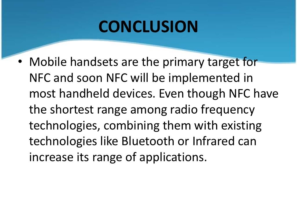 NEAR FIELD COMMUNICATION
