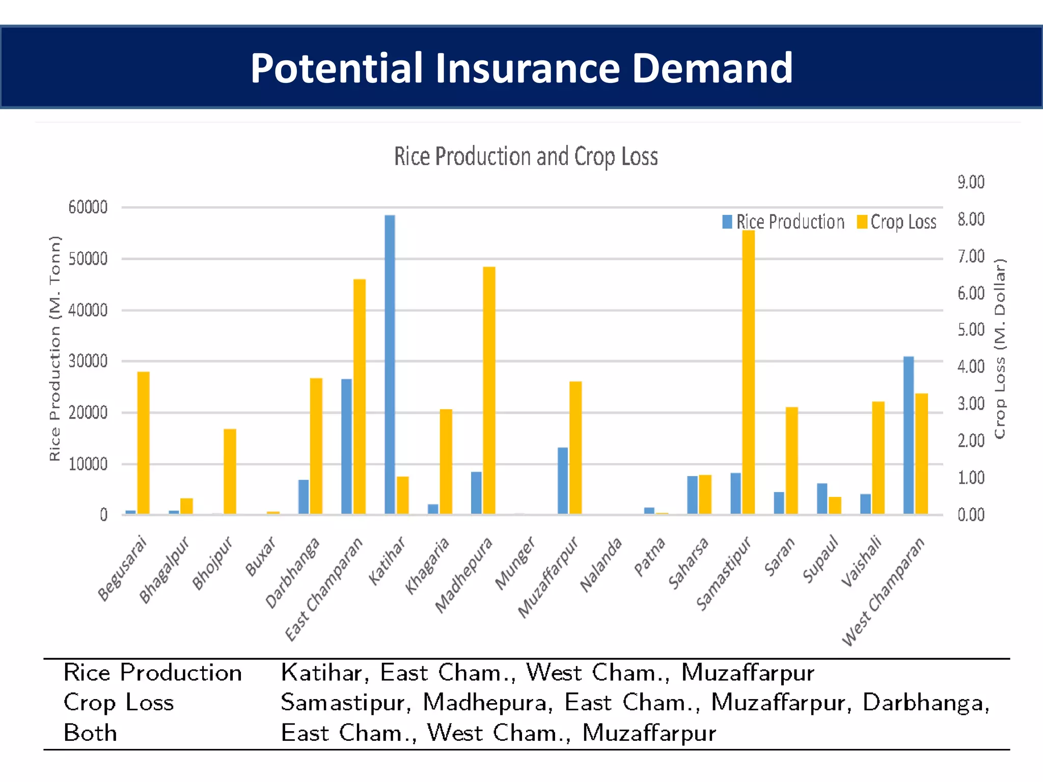 Potential Insurance Demand
 