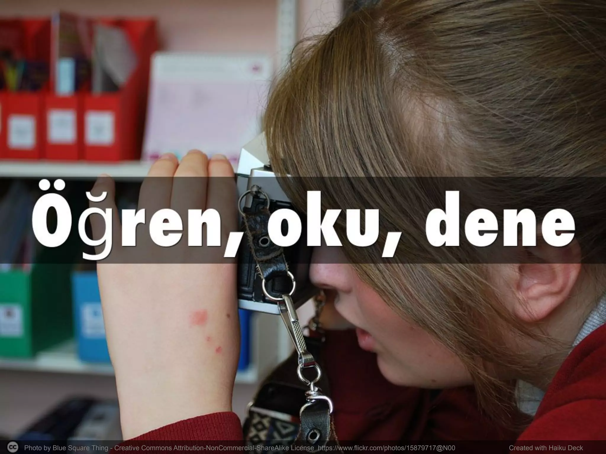 Photo by Blue Square Thing - Creative Commons Attribution-NonCommercial-ShareAlike License https://www.flickr.com/photos/15879717@N00	
   Created with Haiku Deck	
  
 