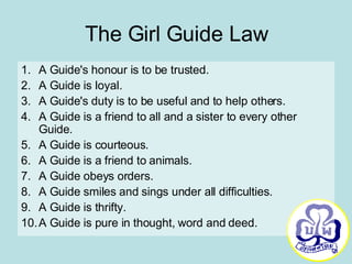 Basic Lead Guide Girl Guide Basic Leader Trainin | PPT