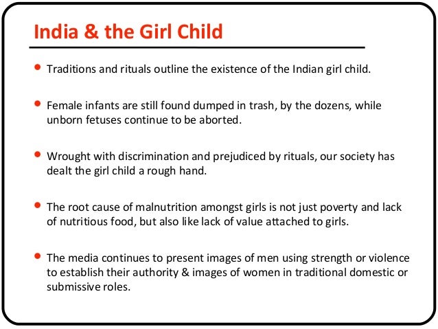 Essays on girl child