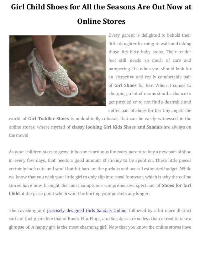 girls footwear online