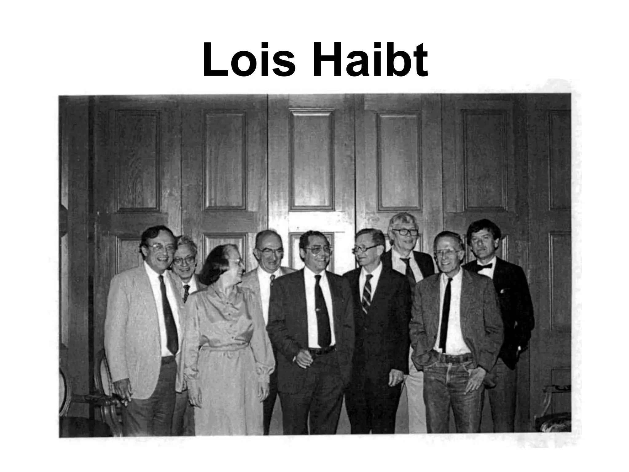 Lois Haibt
 