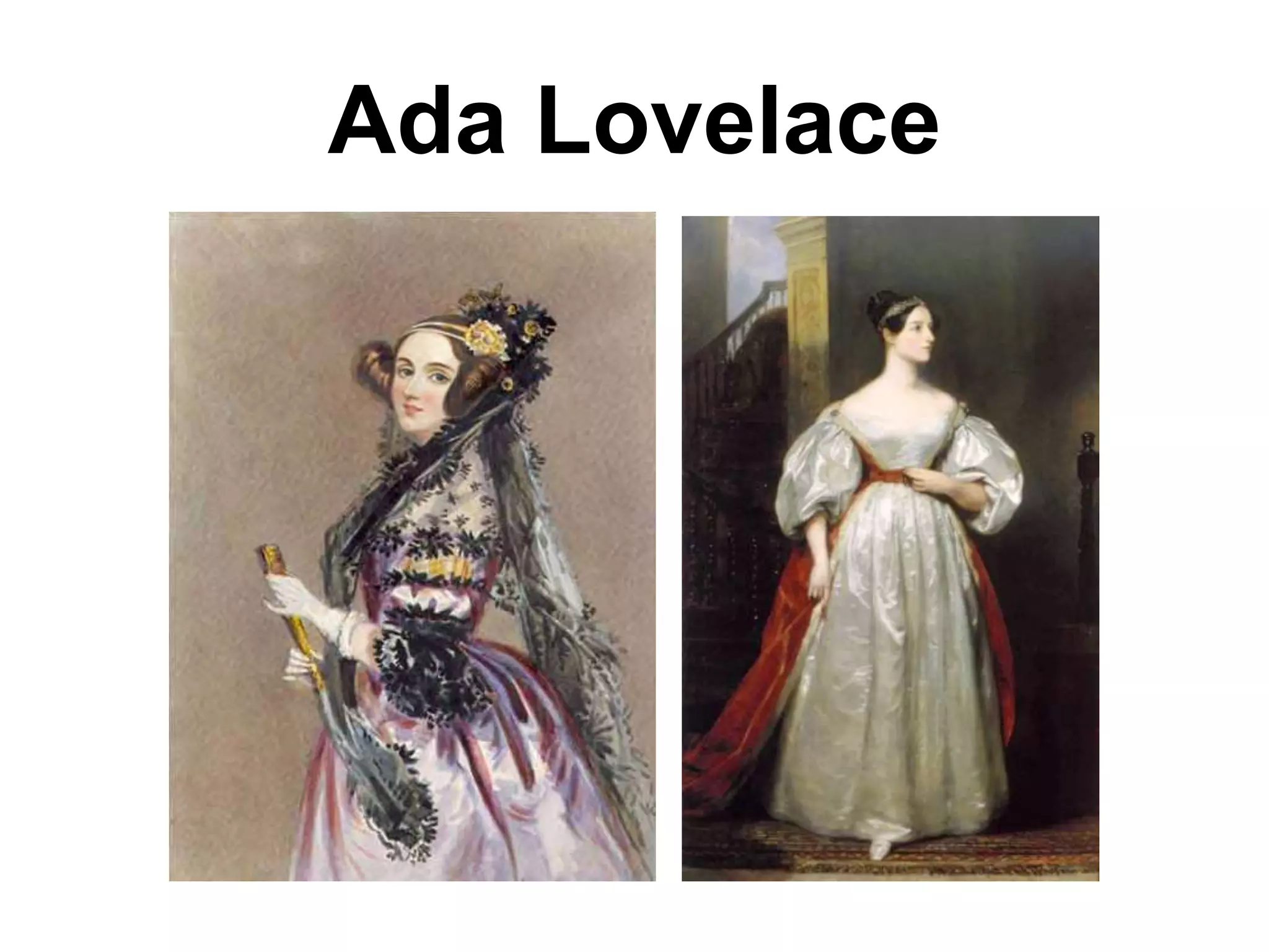 Ada Lovelace
 