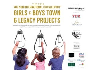 Girls & Boys Town Legacy - The CEO SleepOut