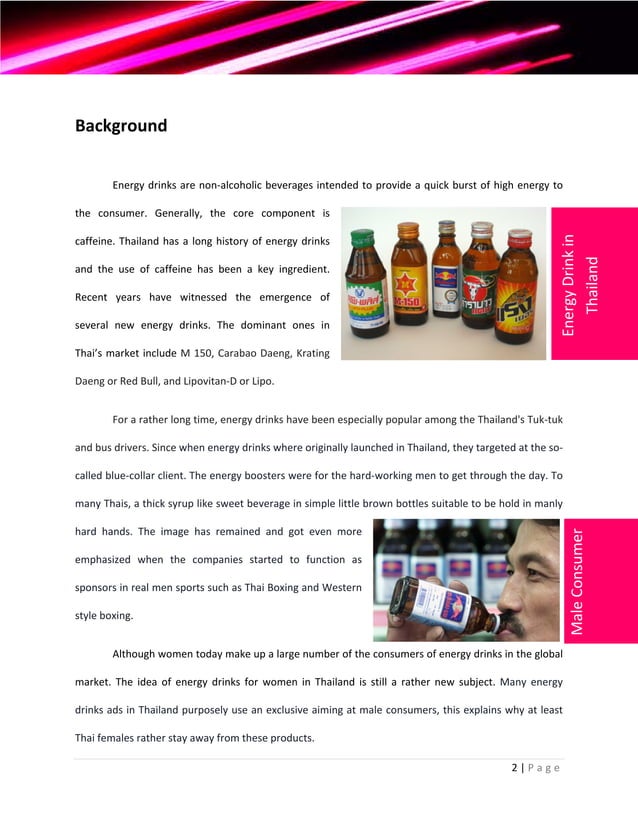 Girls Energy Drink Business Plan
