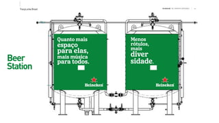 >>TracyLockeBrasil REI MAG INE T HE SH OPP ER E XPE RIE NCE
Beer
Station
 