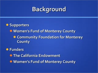 Girls' Health in Girls' Hands - Community Foundation for Monterey