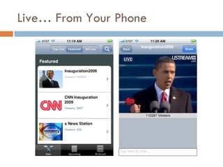 Live… From Your Phone 