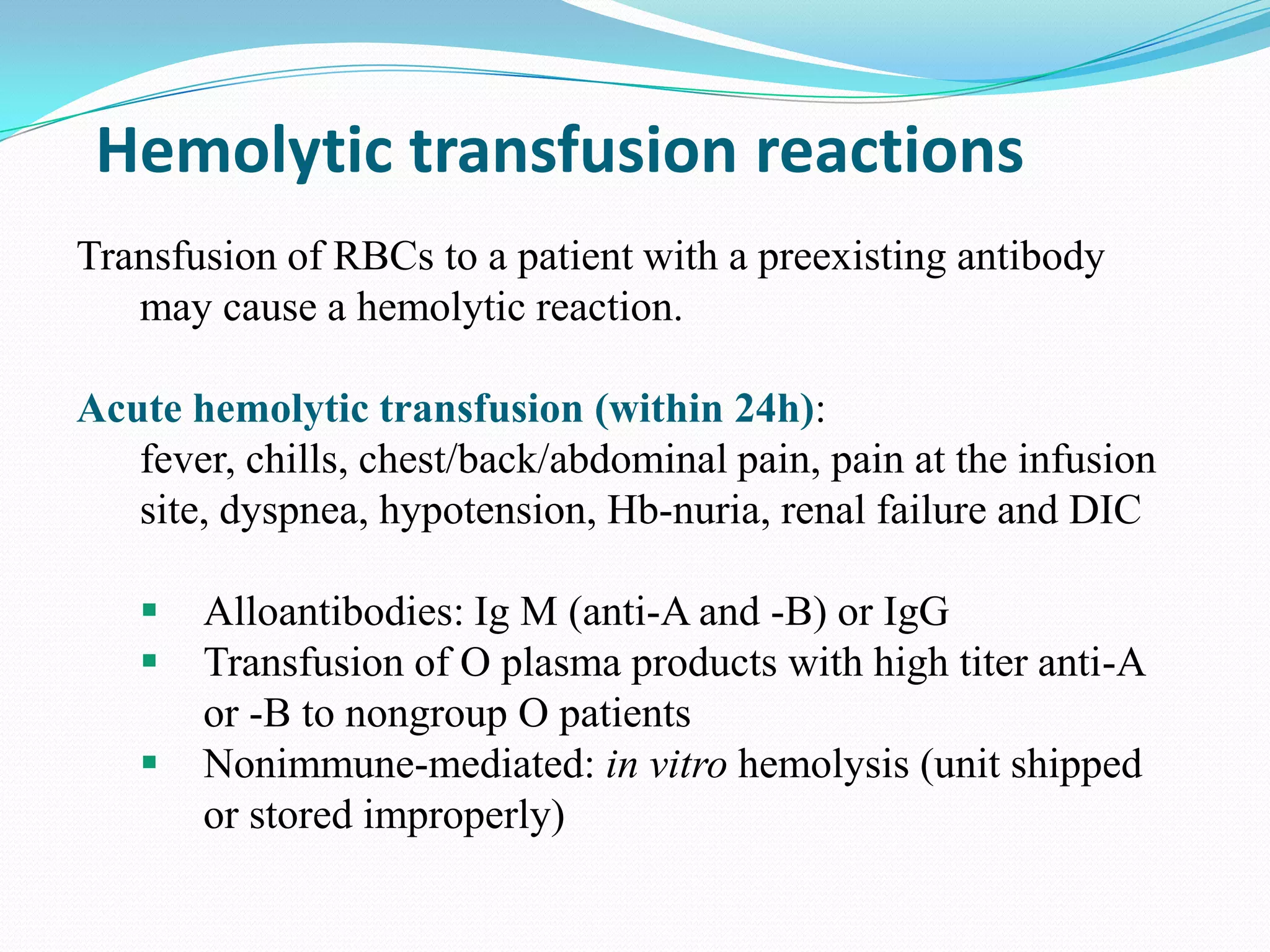 Thrombotic thrombocytopenic purpuraPlasma Substitutes (Volume Expanders)DextranMost widely used