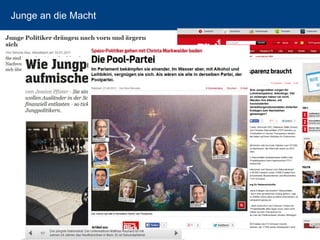 Junge an die Macht 
38 
 