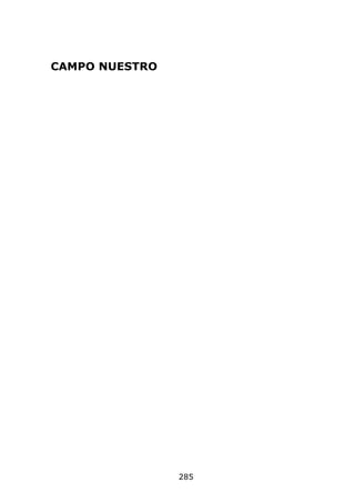 CAMPO NUESTRO




                285
 