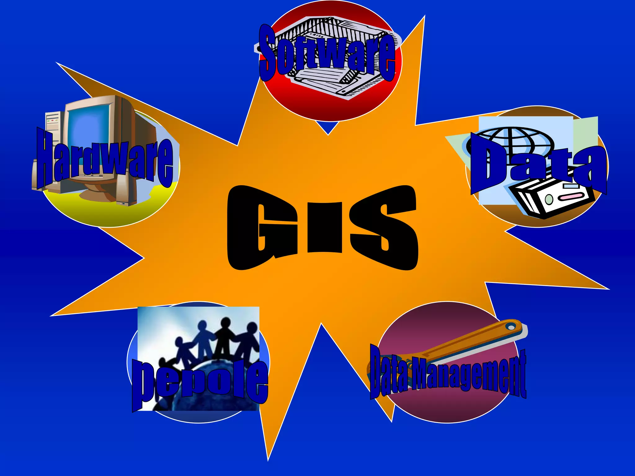 SoftWareHardWareDataGISData Managementpepole