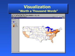 Visualization   “Worth a Thousand Words” 