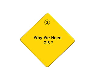 Why We Need
GIS ?
2
 