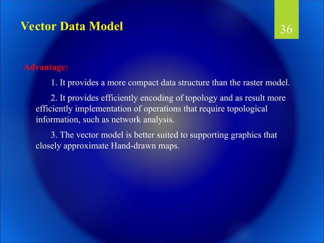 Geographic Information System (GIS) is a computer system that analyzes ...