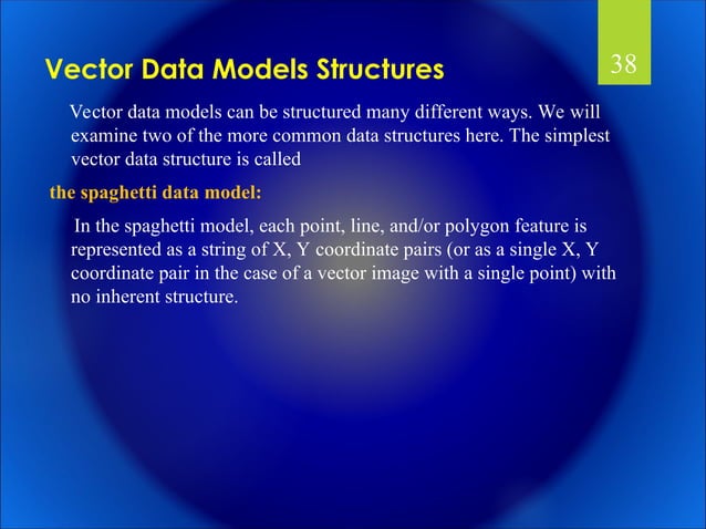 Geographic Information System (GIS) is a computer system that analyzes ...