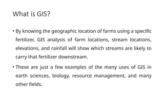 Exploring the Power of GIS: Mapping the Future | PPTX