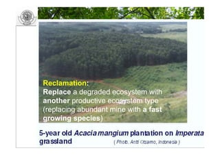 GIS and landscape Restoration