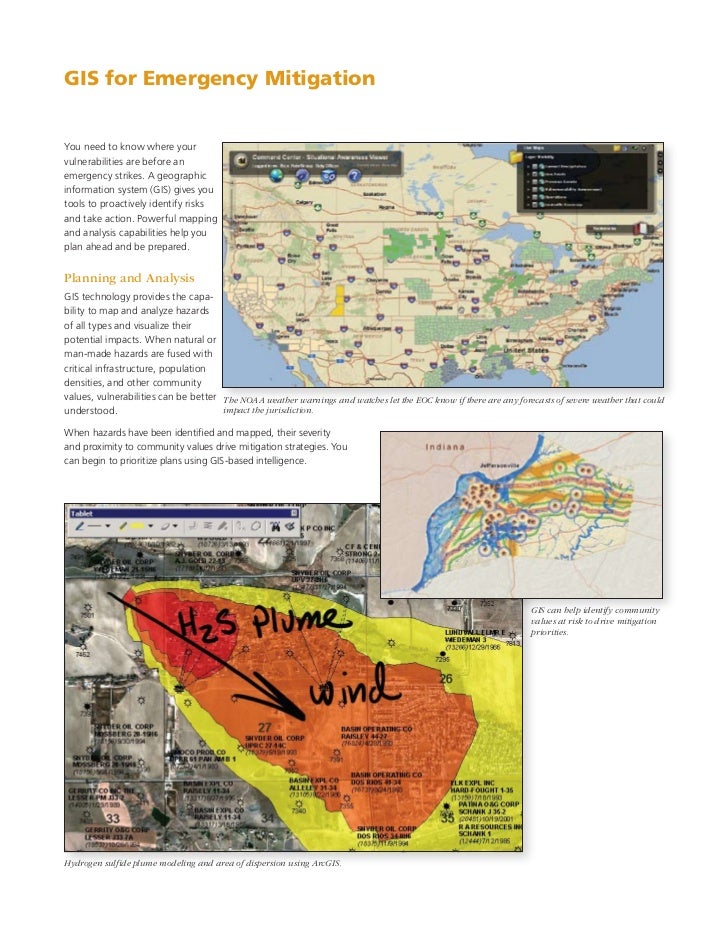 GIS for Comprehensive Emergency Management