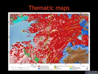 Thematic maps
 