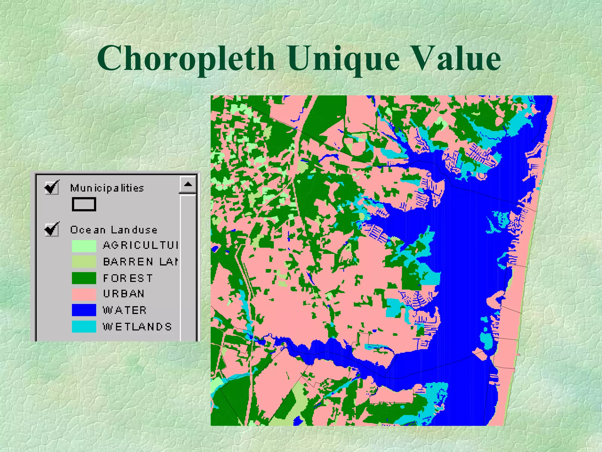 Choropleth Unique Value 