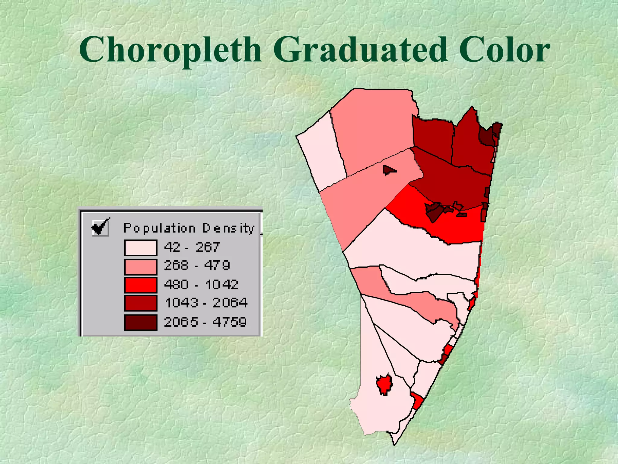 Choropleth Graduated Color 