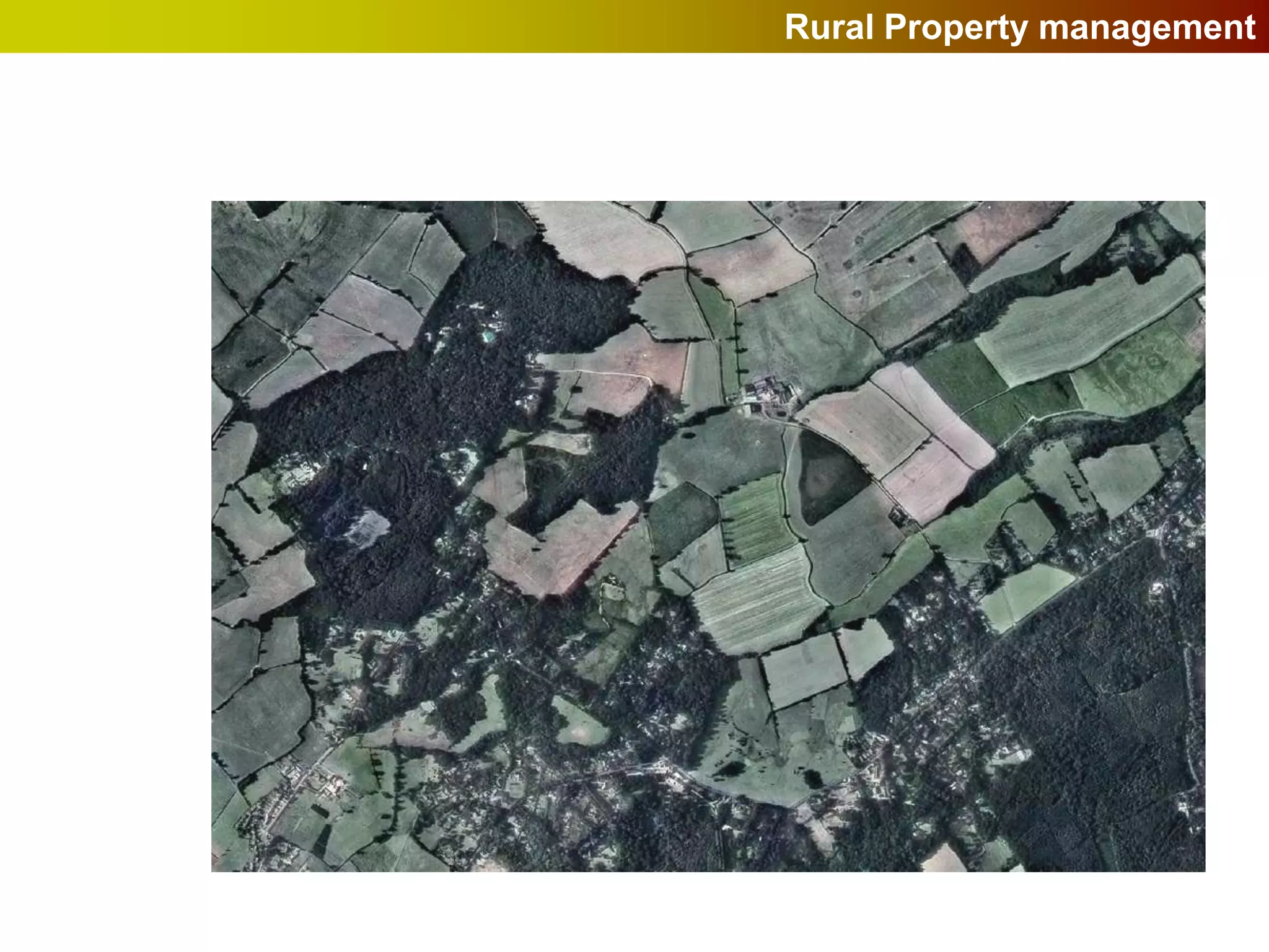 Rural Property management
 