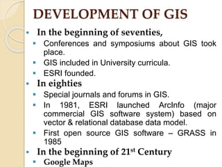 Fundamentals of GIS