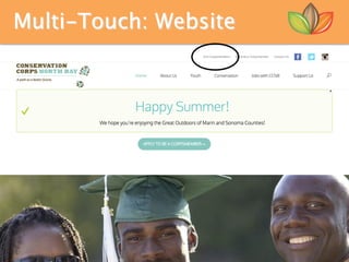 Multi-Touch: Website
 