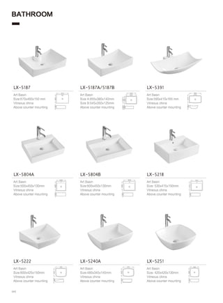 Gisan Sanitary Ware new e-catalog 2018