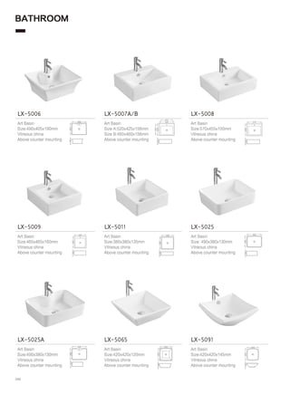 Gisan Sanitary Ware new e-catalog 2018