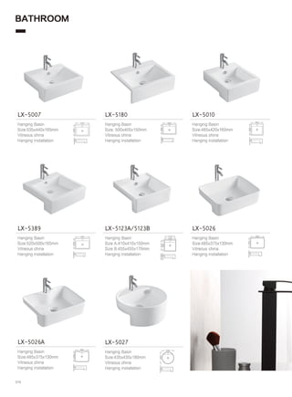 Gisan Sanitary Ware new e-catalog 2018