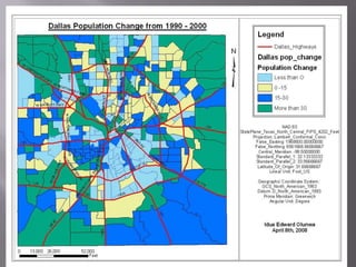  Population change in Texas11