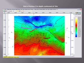 Grid of Horizon 2 in time contoured at 0.10 sec