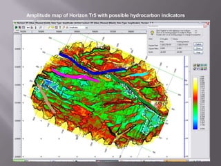 Grid of Horizon Tr5 in depth contoured at 15m