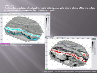 Amplitude map of Tr3 showing possible accumulations at 0.25 contours